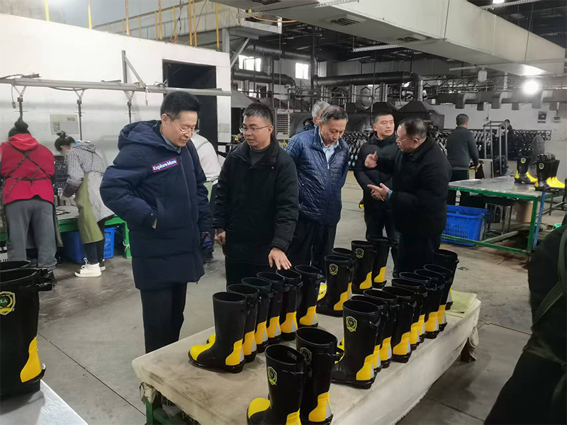 际华股份公司外部董事一行来公司调研指导工作